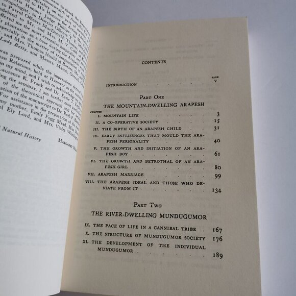 1963 Sex and Temperament by Margaret Mead Paperback Anthropology Study Ethnology - Picture 7 of 9